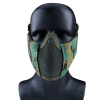 WoSport Tactical Masque Masque Chasse Extérieure Armée De Protection Militaire Anti-choc Anti-chute