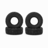 WPL B-1 Pneus Pneu 4PCS 1/16 RC Crawler Militaire Camion Pièces de voiture