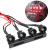 WPL C24 1/16 Head RC Voiture LED Light W / WO Light Siège