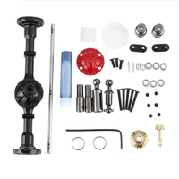 WPL D12 1/10 axe de pont arrière en métal assembler des pièces de voiture RC