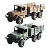 WPL MB14 MB16 1/64 voiture Figure statique armée militaire camion modèle enfants enfants décoration RC pièces de rechang