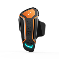 WT003 1000M Full-Duplex 3 personnes casque interphone étanche moto casque talkie-walkie avec fonction bluetooth
