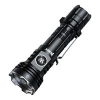 WUBEN T600 1400 Lumen 600m Long Range Tactical Flashight,  USB Rechargeable Dual Button for Camping Searching Light