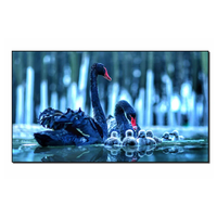 WUPRO BSP Fixed Frame Projector Screen 93/100/110/120/130-Inch 160° Viewing Angle 3D 4K/8K UHD 93% ALR 0.7 Enhanced Gain