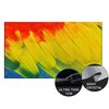 WUPRO Grey Crystal Fixed Frame Projector Screen 92/110/120/130-Inch 3D 4K UHD 160° Viewing Angle 16:9 1.8 Gain Brightnes