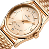 WWOOR 8852 style décontracté dames montre-bracelet petit cadran affichage plein acier montre à quartz