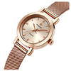 WWOOR 8823 Design élégant Mesdames Montre-bracelet Mesdames horloge en acier Horloge à quartz