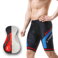 X-Tiger Coolmax 5D Shorts de vélo rembourrés Shorts de vélo VTT antichoc Shorts de vélo de route Ropa Ciclismo Collants