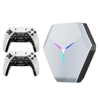 X10 128G Mech TV Game Console S905X4 Chip Quad Core Processor 4K HD Output Built-in 10300 Games Dual Rechargeable Wirele