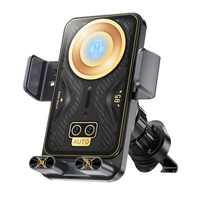 X18 15W Wireless Charging Car Phone Holder Infrared Sensing Automatic Opening and Closing 90° Rotation AI Smart Chip Fas