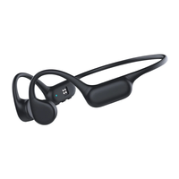 X20 Bone Conduction Earbuds Wireless Bluetooth Headphones with 32G Memory 13mm Speaker Long Battery Life MP3 Dual Mode I