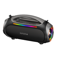 X28 Portable bluetooth Speaker 78mm Speaker RGB Light Support TF Card USB AUX Playback TWS Outdoors Handheld Wireless Sp