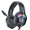 X28 casque de jeu RGB casque de jeu Gamer USB filaire casque avec Microphone antibruit pour PC PS4/PS5