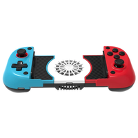 X3 2-in-1 Cooling Fan Stretching Wireless Game Controller with Hall Effect 3D Joystick and Trigger Dual Vibration Motor