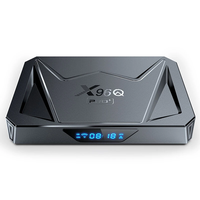 X96QPRO+ Android 14 TV Box Allwinner H728 4GB 32GB 1000M LAN BT5 3D Wifi6 2.4G/5G Support 8K Media Player Set Top Box