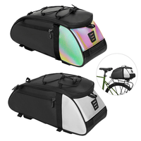 XANES 4L Large-capacity Bicycle Pannier Multi-Purpose Waterproof Reflective Water-resistant Bike Rear Luggage Rack Bag