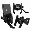 XANES 50-95mm Aluminum Alloy Bicycle Phone Holder 360° Rotatable Adjustable Extremely Firm Grip Mobile Handlebar Bracket