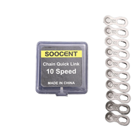 XANES 5Pair Bicycle Chain Link Connector Chain Magic Buttons 6-12 Speed Bicycle Cycling Quick Master Links for Mountain