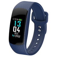 XANES® B63 0, 96 IPS Écran couleur IP67 Montre intelligente étanche Moniteur de sommeil Fitness Exercice Brace