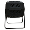 XDPC basculant la poubelle à compost de seau 160L matériel de protection de lenvironnement grande capacité-noir