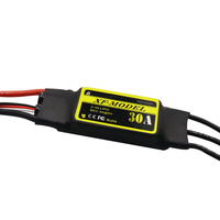 XF-Model 2-3S 30A Contrôleur sans balais avec commutateur 5V/3A Connecteur BEC T XT60 pour modèle RC