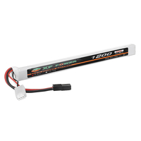 XF POWER 7.4V 1200mAh 25C 2S Lipo Batterie Petite prise Tamiya