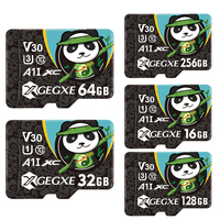 XGEGXE C10 U3 V30 TF Carte Mémoire 32G 64G 128G 256G Haute Vitesse Flash Carte de Stockage pour Caméra Téléphone Mobile