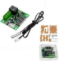 XH-W1209 DC 12V Thermostat interrupteur de contrôle de température contrôleur de thermomètre avec affichage numérique LE
