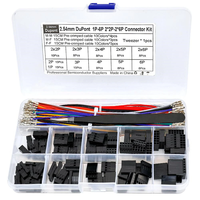 XH2.54MM Dupont Connector Kit Single Row Double Row Housing 2.54mm Pitch Wire Cable Male Female Pin Terminal Electrical
