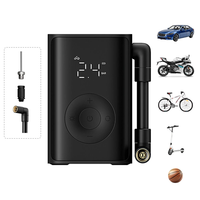 Xiaomi Mijia Home Portable Air Pump 3 - 150PSI Inflation,  2000mAh,  240g Ultra-Light,  Preset Accurate Pressure and Micro-