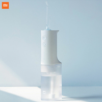 Xiaomi Mijia Irrigateur Oral Électrique Flosser Eau 200 ml Capacité IPX7 Étanche Cure-Dents Deau Soins Dentaires