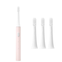 XIAOMI Mijia T100 Ensemble de brosse à dents électrique sonique rose Brosse à dents de nettoyage oral à nettoyage en pro