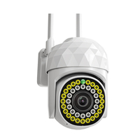 Xiaovv V380pro HD 2MP WIFI IP Caméra Étanche Infrarouge Couleur Vision Nocturne Caméra de Sécurité avec 39 Lumières
