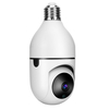 XIAOVV 2MP WIFI PTZ Caméra de sécurité Caméra sans fil avec ampoule E27 Connecteur dampoule Vision nocturne infraro