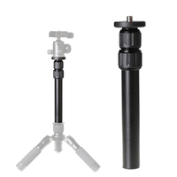 Xiletu XM263A alliage daluminium 3 axes tige dextension pôle extension bâton pour trépied photographie Studio