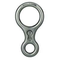 XINDA S-517447 Descente lente rappel rappel matériel descalade Belay descender Gigure de 8 aluminium 35kn sauvetage