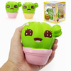 Xinda Squishy Plante de Cactus 11cm Récupération Lente avec Emballage Cadeau de Collection Décor Jouet Doux