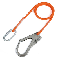 XINDA 1.6 / 3 / 5m Professional Antichute Nylon Sling Ceinture descalade de sécurité haute sécurité