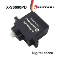 XINXIU X-S0090PD RC Servo 9g Micro numérique en plastique engrenage Servo 1.5kg.cm 4.8-6V 20cm fil pour RC voiture avion