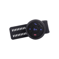XJ-6 Bouton de volant de voiture universel LED Télécommande de rétro-éclairage modifiée pour navigation stéréo DVD GPS a