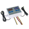 XK-W1088 Thermostat numérique haute précision double contrôle interrupteur de température réglable micro-ordinateur affi