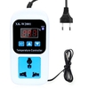 XK-W2001 LED Thermomètre Contrôleur de Température Interrupteur Thermostat Numérique Avec Sonde pour Reptiles Brassage S