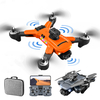 XKJ K7 FPV WIFI 2, 4 GHz avec double caméra ESC 4K Évitement dobstacles à 360 ° Positionnement du flux optique Drone
