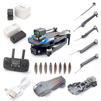 XKJ K911 Max RC Drone Quadricoptère pièces de rechange hélice/bras daxe/câble de charge USB/coque de couverture de