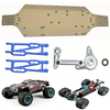 XLF F22A 1/10 RC voiture bras oscillant en métal/bas de châssis/mise à niveau composant de direction véhicules pièces de