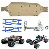 XLF F22A 1/10 RC voiture bras oscillant en métal/bas de châssis/mise à niveau composant de direction véhicules pièces de