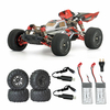 XLF F18 FLYHAL FC650 1/14 2.4G Brushless Haute Vitesse Alliage Racing RC Voiture Véhicule Modèles Deux Batterie Deux Pne