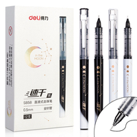 XM Ecosystem Deli S858 1 pièce stylo Gel à aiguille complète 0.5mm plume écriture stylos de signature fournitures scolai