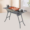 Xmund Portable Folding BBQ Grill Set,  Thickened Zinc Alloy for Outdoor Cooking & Camping