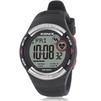 XONIX HRM3 Sport Watch Pédomètre à fréquence cardiaque Luminous imperméable à l